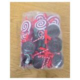 50 Pcs Bulk Christmas Candy Cane Decorations Plastic Peppermint 50 Pcs Bulk Christmas Candy Cane Decorations Plastic Peppermint