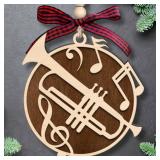 2 Count of Pawzity Trumpet Ornament 2 Count of Pawzity Trumpet Ornament