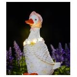 Solar Goose Outdoor Statue Solar Goose Outdoor Statue