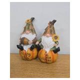 Fall Gnome Pumpkin Resin Statue Fall Gnome Pumpkin Resin Statue