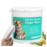 2 Count of Nurhome Dog Ear Cleaner Wipes Grooming Kit 2 Count of Nurhome Dog Ear Cleaner Wipes Grooming Kit