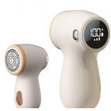 Fabric Shaver Lint Remover, Rechargeable Sweater Defuzzer with 5 Leaf Stainless Steel Blades Fabric Shaver Lint Remover, Rechargeable Sweater Defuzzer with 5 Leaf Stainless Steel Blades