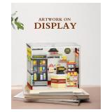 DIY Miniature House Kit, Dollhouse Kit, Miniature Kit, DIY Mini House Building Kit for Adult Teen, Plastic Tiny House Making Kit, Best Craft Hobbies Gift, Convenience Store DIY Miniature House Kit, Dollhouse Kit, Miniature Kit, DIY Mini House Building Kit for Adult Teen, Plastic Tiny House Making Kit, Best Craft Hobbies Gift, Convenience Store