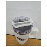 Desert Cactus UCF University of Central Florida Knights Large Insulated Stainless Steel Handle Lid Straw Reusable Double Walled Cup Hot Cold Drinkware Laser Etched (40oz Ounce Rally Tumbler Design B) Desert Cactus UCF University of Central Florida Knights Large Insulated Stainless Steel Handle Lid Straw Reusable Double Walled Cup Hot Cold Drinkware Laser Etched (40oz Ounce Rally Tumbler Design B)