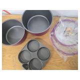 CAROTE 21pcs Pots and Pans Set, Nonstick Cookware Set Detachable Handle, Induction Kitchen Cookware Sets Non Stick with Removable Handle, RV Cookware Set, Gold and Purple - Retail: $160 CAROTE 21pcs Pots and Pans Set, Nonstick Cookware Set Detachable Handle, Induction Kitchen Cookware Sets Non Stick with Removable Handle, RV Cookware Set, Gold and Purple - Retail: $160