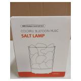 Himalayan Salt Lamp with Bluetooth Speaker - Retail: $25