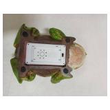 Bits and Pieces - Frog Motion Sensor and Detector Statue - Animal Gardening Gifts - Weather Resistant Garden Decoration Sculpture - 4½" x 8½" - Retail: $30