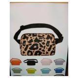 Leopard Print Fanny Pack Crossbody Belt Bag