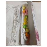 Dried Twigs with Easter Egg Decorations 25 Twigs with 12 Eggs