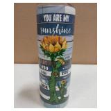 To My Daughter You Are my Sunshine Skinny Tumbler