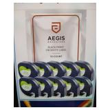 Aegis Adhesives 10pk Label Tape Replacement for Dymo LetraTag Refills