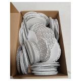 PATIKIL 83mm/3.3" Foam Lid Liner, 200 Pack Adhesive PS Foam Lid Liner Pressure Sensitive Seal Cap Liners Resistant Tamper for Plastic Glass Jar Bottle Cap Seals - Retail: $19