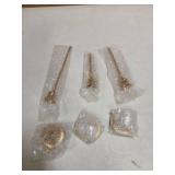 Candlestick Holders Taper Candle Holders, Set of 3 Candle Stick Holders Set, Brass Gold Candlestick Holder Set, Vintage Modern Decorative Centerpiece for Table Mantel Wedding Housewarming Gift - Retai