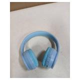 Mokata Headphones Kids Bluetooth 5.4 Wireless Play Time 68H Safe Volume Limit 85/94dB Over-Ear Foldable Headset,Fast Charging,with Aux Cord Built-in Mic for Toddler Child Pad Study Tablet Blue - Retai