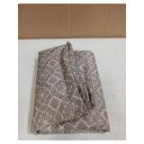 Explore Land Pattern Dog Crate Cover for 42 Inches Wire Cage, Heavy-Duty Polyester 1 2 3 Doors Standard Metal Pet Kennel Enclosure (Vintage Violet) - Retail: $26