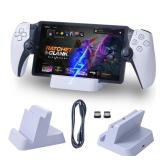 HEATFUN Charging Station for PlayStation Portal Remote Player, Portable PS Portal Charger Dock Stand with Type C Plug, PlayStation 5 PS5 Portable Accessories - White - Retail: $20