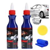 2 PCS Warmwind Ultimate Paint Restorer, Car Paint to Scratch Artifact, Ultimate CarScratch Remover, F1-cc Scratch Repair Wax for CarPaint Scratch Repair Agent with Wipe and Sponge - Retail: $8