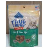 Blue Buffalo True Chews Duck Recipe Cat Treats 3oz Each 2 Bags - Retail: $5