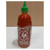 Sriracha Hot Chili Sauce - 28 oz Bottle - Retail: $8