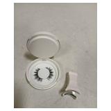 Magnetic Eyelashes Lash Kit for Women Over 50 with Applicator Wispy False Eyelashes No Glue No Liner Waterproof Reusable Magnetic Lashes Easy 5-Second Application for Shaky Hands (Twilight+Allure) - R