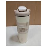 Owala FreeSip Sway - Stainless Steel - 30-oz. - Tan (Lightly Toasted) (Side Is Dented) - Retail: $35