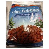 Riare 2 LBS Organic Expanded Clay Pebbles - 4mm-16mm Natural Leca Balls Lightweight Hydroponic Clay Pebbles Aggregate for Indoor Plants, Hydroponic Growing, Plants Drainage, Aquaponics - Retail: $9