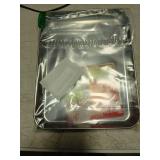 TeamFar Toaster Oven Pans Set of 2, Stainless Steel Compact Toaster Oven Tray Ovenware, 10.5