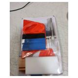 Wallpaper Smoothing Tool Kit, Multi-Function 15 Pcs Smoother Tools Set for Contact Paper Peel and Stick Wallpaper Car Wrap Vinyl Window Tint Glass Film Wallpaper Glue Adhesive Brush Tray Roller Knife 