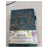 Legend Wine Tasting Journal Wine Guide & Diary Unique Accessories & Gifts for Wine Lovers, Women & Men, Eco Leather Notebook (Deep Sea) - Retail: $20