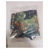 LZYRF Black Cat Floral Tote Bag, Cat Lover Mom Lady Gifts Canvas Tote Bags for Women, Whimsical Black Kitten Botanical Reusable Grocery Shopping Bag - Retail: $10