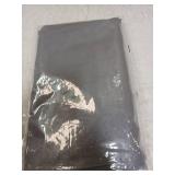 Smiry Rectangle Picnic Table Cloth, Waterproof Elastic Fitted Tablecloths for 6 Foot Tables, Washable Polyester Table Cover for Camping, Indoor and Outdoor (Grey, 30"x72") - Retail: $13