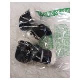 Small Dog Shoes for Winter, Snow Booties for Puppy, Outdoor Warm Dog Booties for Cold Weather (Black, Medium)