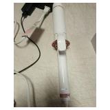 Conair Double Ceramic 1½-Inch Curling Iron, 1½-Inch Barrel Creates Soft Waves & Curls, Hair Curler for Use on Medium & Long Hair, White/Rose Gold Tested Powers On - Retail: $20