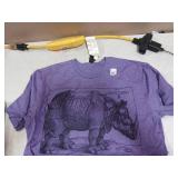 Rhinoceros Albrecht Durer Vintage Illustration Engraving T-Shirt Large - Retail: $18