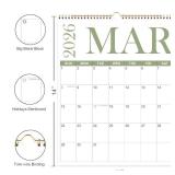 2026 Calendar - 12 Monthly Wall Calendar 2026 from January 2026 to December 2026, 11