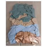 60pcs Dusty Blue Balloons 12inch with Sand White Metallic Gold Dusty Pastel Blue Balloons for Wedding Gender Reveal Baby Bridal Shower Birthday Party Decorations - Retail: $6