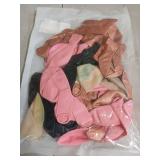 JOBKOO Pink & Black 55pcs Balloon Set (12inch) - Rose Gold Confetti, Female Gift, Ideal for Wedding, Birthday, Party Decoration - Retail: $10