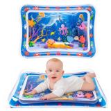 Yeeeasy Tummy Time Water Mat¸¨Inflatable Tummy Time Water Play Mat for Babies, Infants and Toddlers 3 to 24 Months Promote Development Toys Baby Toys essentials and Gifts - Retail: $9