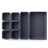 Mr. Pen- Interlocking Desk Drawer Organizer, 8 pcs, Drawer Organizer, Kitchen Drawer Organizer, Desk Drawer Organizer, Drawer Organizers - Retail: $8