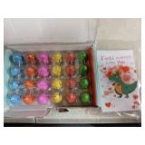 OceanWings Valentines Day Cards for Kids School - 24 Pack Hatching Dinosaur Eggs with Cards Dinosaur Birthday Party Favors Valentines Day Gifts for Boys Girls Classroom - Retail: $9