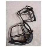 Yaktrax Walk Traction Cleats for Walking on Snow and Ice (1 Pair), Large , Black - Retail: $25