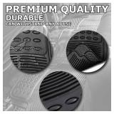 Vaygway Car Floor Mat Runner - Rubber Rear Floor Mat Liner - Black Back Seat Liner - Auto Trimmable Universal Fit Rug for Vehicle - Retail: $20