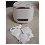 Rechargeable Ultrasonic Retainer Cleaner Machine, 45kHz Portable Dental Cleaning Pod for Dentures, Night Guards, Braces, Aligner, Toothbrush, Jewelry, 3 Cleaning Modes, 200ML Capacity, White - Retail: