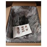 Bike Basket Rear, Large Bicycle Basket with Cargo Net, Liner and Waterproof Cover for Electirc Bike, Ebike and Bikes