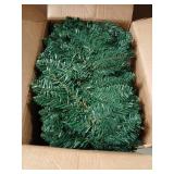 2-Pack 9FT Lighted Christmas Garland, Prelit Christmas Garland with Lights Battery Operated, Artificial Xmas Decorations Holiday Decor for Stairs Door Indoor Fireplace Garlands - Retail: $46