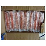 Veiuwa 36 Pcs Red Pillar Candles Bulk Set Hurricane Candles 3 Different Lengths (12 Each)Dripless Unscented Smokeless Gives You a Better Atmosphere When Organizing Wedding or Event Party. - Retail: $6