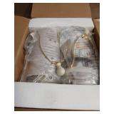 Ireliare Farmhouse Table Lamps for Living Room Set of 2, Touch Lamps for Nightstand with Dual USB Charging Port, Bedside Table Lamp for Bedroom, 2 Bulb Included - Retail: $100