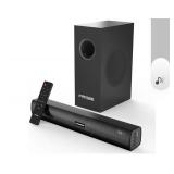 Fansbe Smart Home Theater TV Speakers Sound Bars Blache - Retail: $79