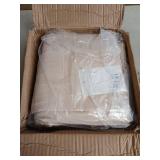 Geetery 4 Pcs Large Air Mattress for Adult Kid 75 x 30 x 8.7 Inch Inflatable Sleepover Airbed Foldable Flocked Blow up Bed with Patch Portable Toddler Air Mattress for Home Travel Camping Tent Party