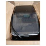 Aeitto Ice Makers Countertop, 9 Ice Cubes Release in 6 Mins, 26Lbs/24H, 2 Sizes of Bullet Ice Machine,Self-Cleaning Portable Ice Maker with Ice Scoop and Basket for Home Kitchen Office Bar RV, Black